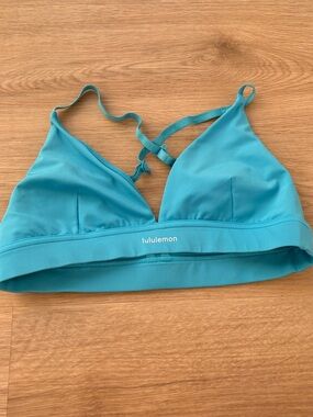 Lululemon Kayak Blue Light License to Train bra - 6